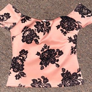 Off the shoulder shirt